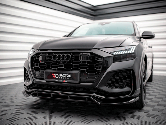 Audi RSQ8 MK1 Front Splitter V.3 - Maxton Design