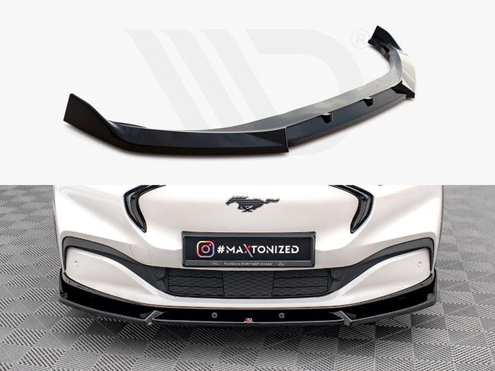 Ford Mustang Mach-e MK1 Front Splitter V.1 - Maxton Design