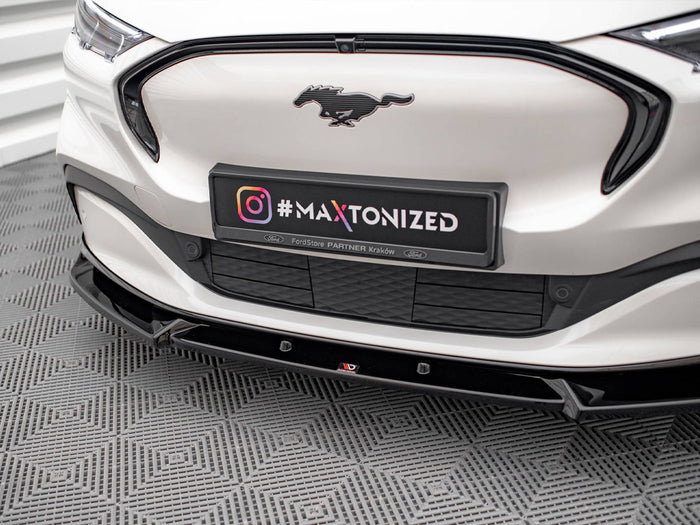 Ford Mustang Mach-e MK1 Front Splitter V.1 - Maxton Design