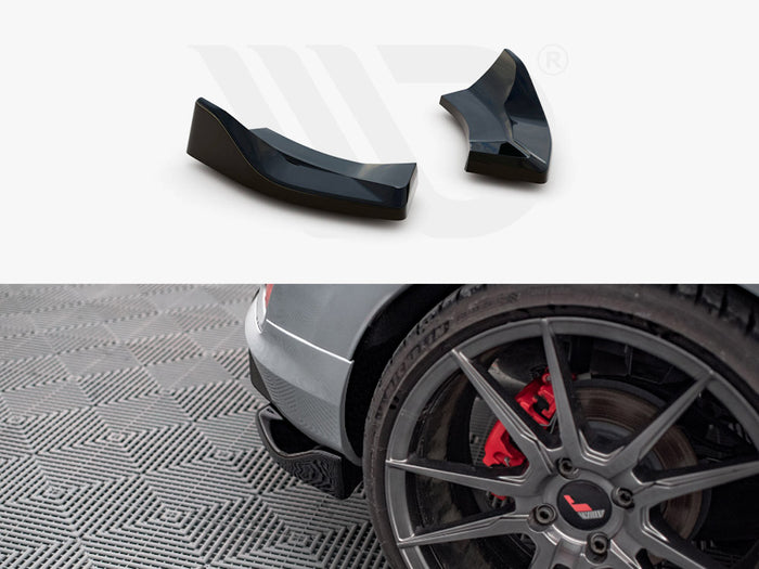 Ford Fiesta MK8 ST Rear Side Splitters V.1 - Maxton Design