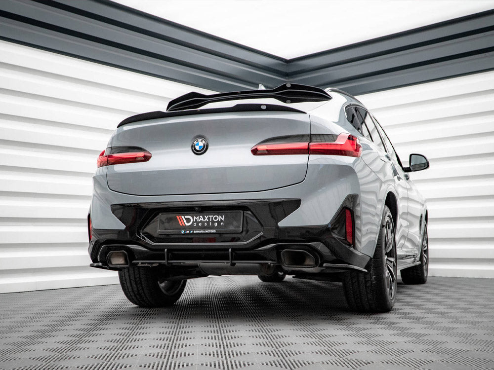 Vehicle Specification: BMW G02 X4 Modification Description: - PSM Carbon  Spoiler - X4M Rear Diffuser (PP) Taiwan AN - M Carbon Quad…