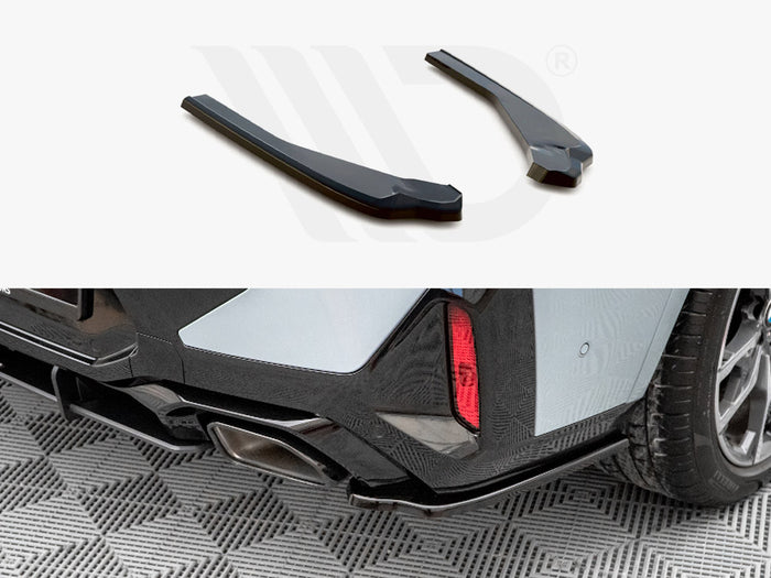 BMW X4 M-pack G02 Facelift Rear Side Splitters - Maxton Design