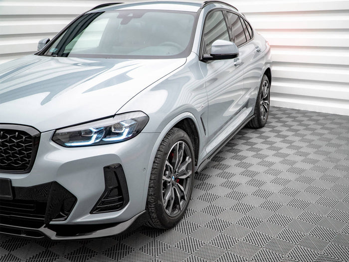 BMW X4 M-pack G02 Facelift Side Skirts Diffusers - Maxton Design