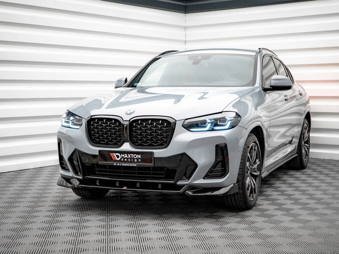 BMW X4 M-pack G02 Facelift Front Splitter V.2 - Maxton Design