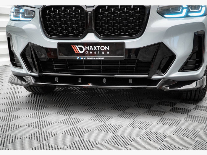 BMW X4 M-pack G02 Facelift Front Splitter V.2 - Maxton Design