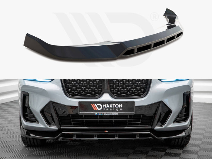 BMW X4 M-pack G02 Facelift Front Splitter V.1 - Maxton Design