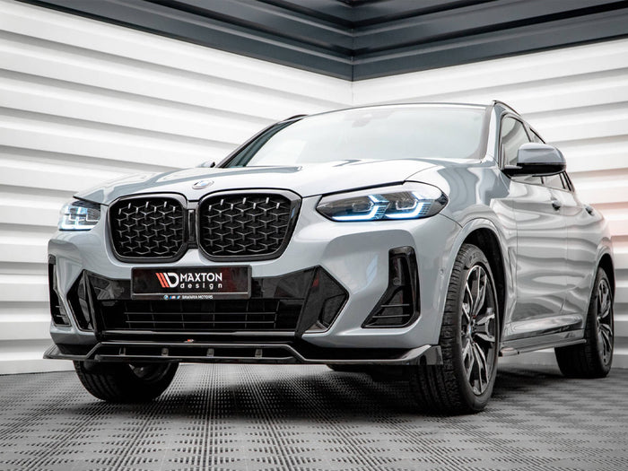 BMW X4 M-pack G02 Facelift Front Splitter V.1 - Maxton Design