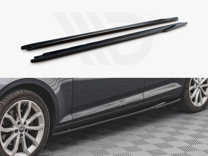 Audi A4 Avant B9 Side Skirts Diffusers - Maxton Design