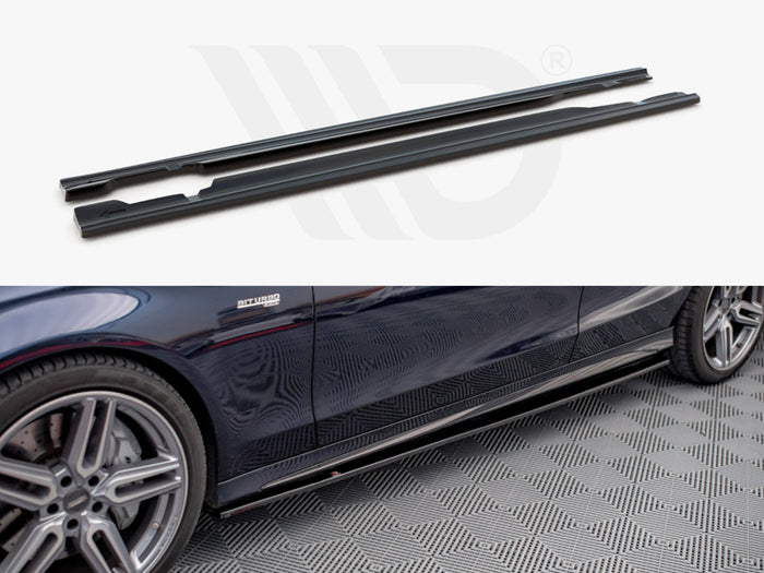 Mercedes C43 AMG W205 Sedan / Estate (2016-2018) Side Skirts Splitters - Maxton Design