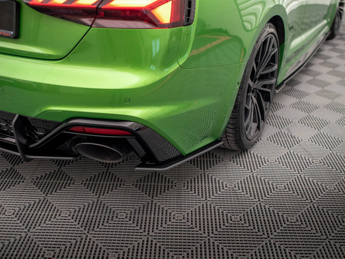 Audi RS5 F5 Facelift Street PRO Rear Side Splitters - Maxton Design