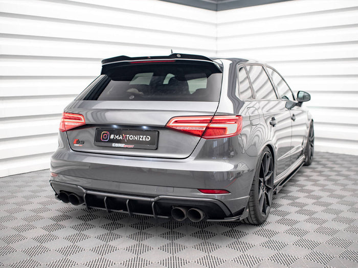 Audi S3 Sportback 8V Facelift Rear Side Flaps - Maxton Design