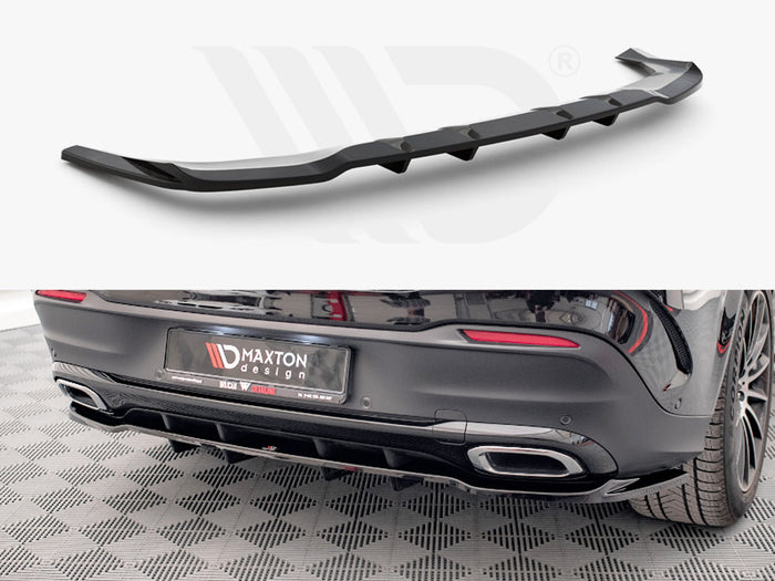 Mercedes GLE Coupe AMG Line C167 Central Rear Splitter - Maxton Design