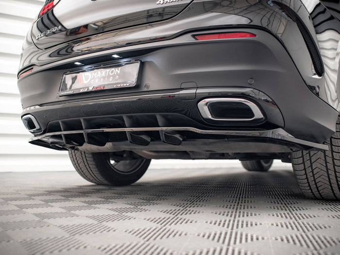 Mercedes GLE Coupe AMG Line C167 Central Rear Splitter - Maxton Design