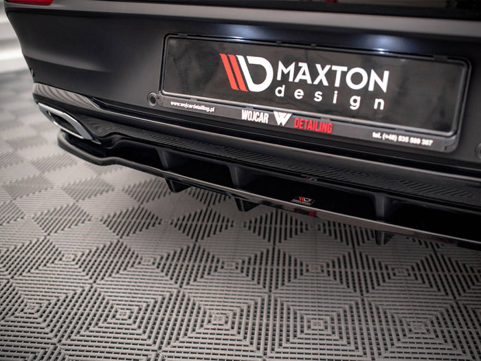 Mercedes GLE Coupe AMG Line C167 Central Rear Splitter - Maxton Design