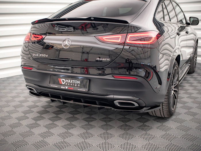 Mercedes GLE Coupe AMG Line C167 Central Rear Splitter - Maxton Design