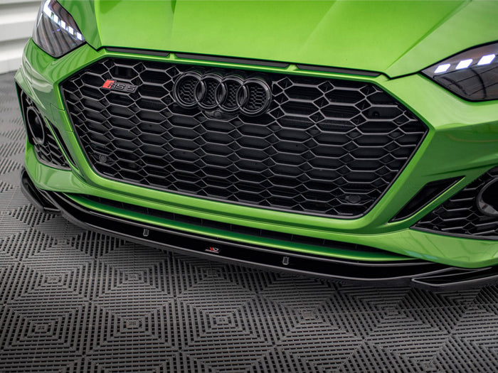Audi RS5 F5 Facelift Front Splitter V.3 - Maxton Design