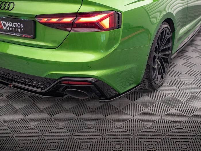Audi RS5 F5 Facelift Rear Side Splitters - Maxton Design