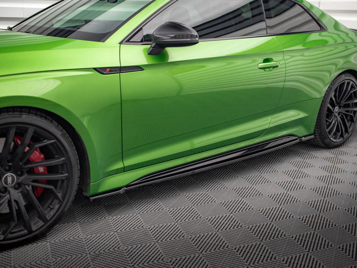 Audi RS5 Coupe F5 Facelift Side Skirts Diffusers - Maxton Design