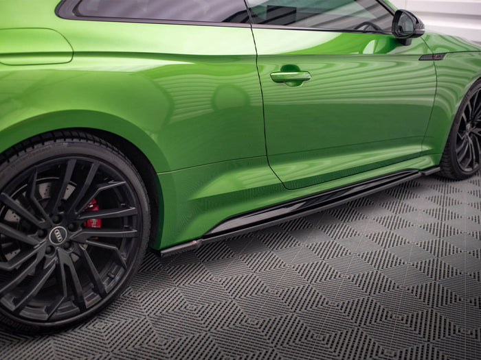 Audi RS5 Coupe F5 Facelift Side Skirts Diffusers - Maxton Design