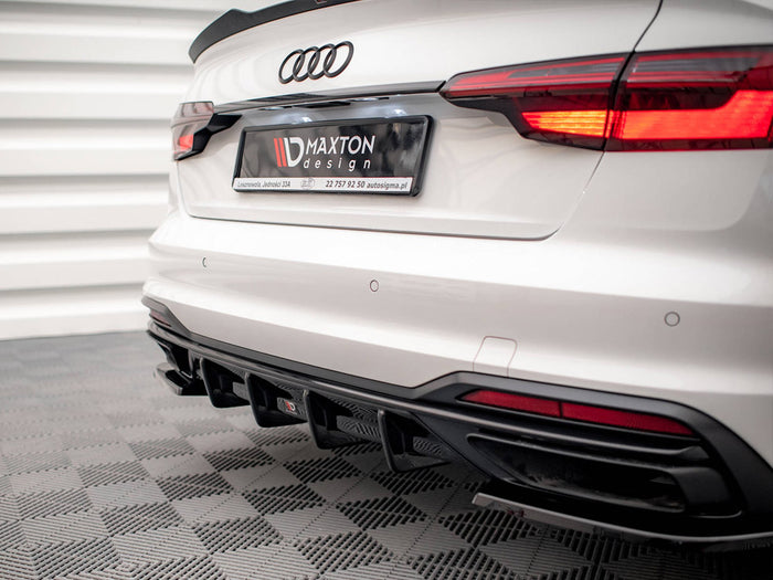Audi A4 B9 Facelift Rear Valance - Maxton Design