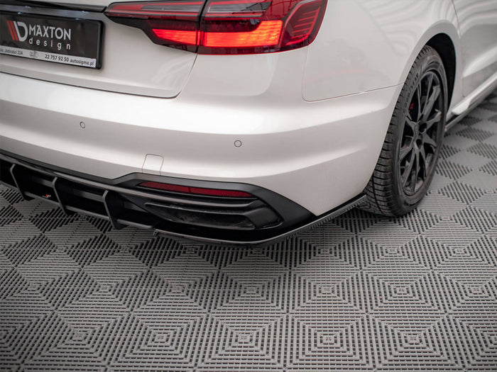 Audi A4 B9 Facelift Rear Side Splitters - Maxton Design