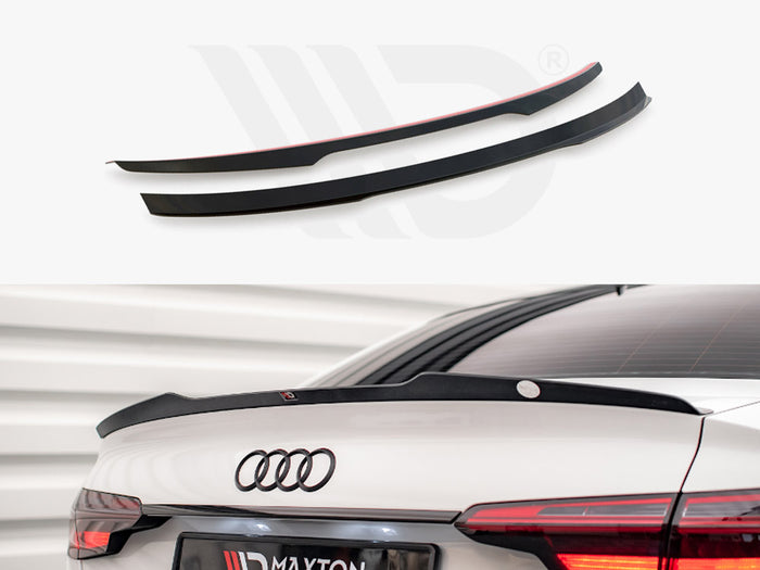 Audi A4 Sedan B9 Facelift Spoiler CAP - Maxton Design