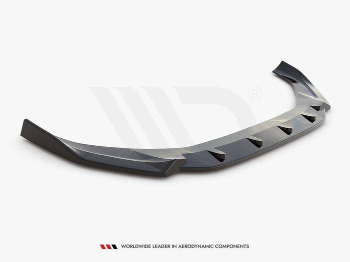 Audi A4 B9 Facelift Front Splitter V.1 - Maxton Design