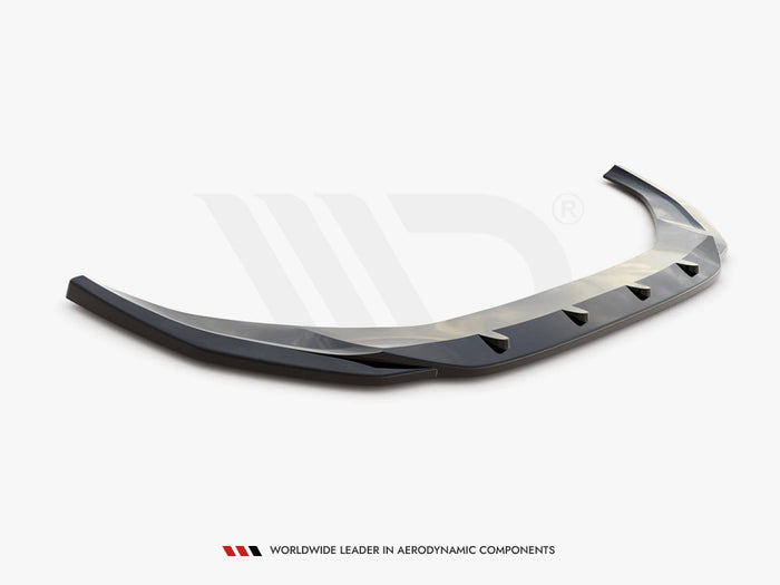 Audi A4 B9 Facelift Front Splitter V.2 - Maxton Design