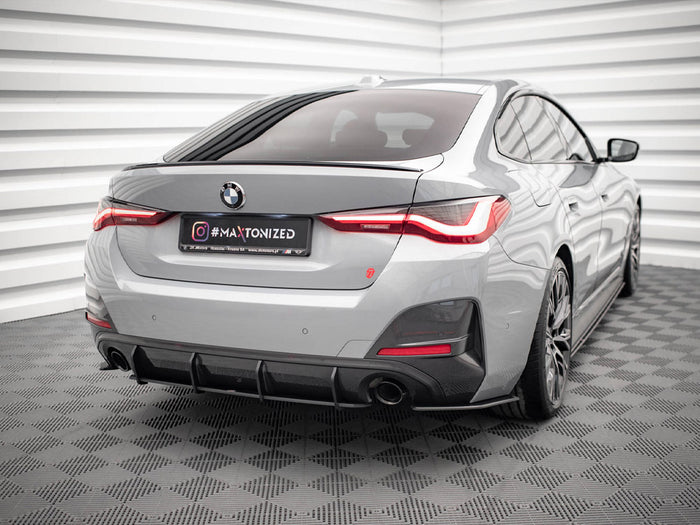 BMW 4 Gran Coupe M-Pack G26 Street PRO Rear Diffuser - Maxton Design