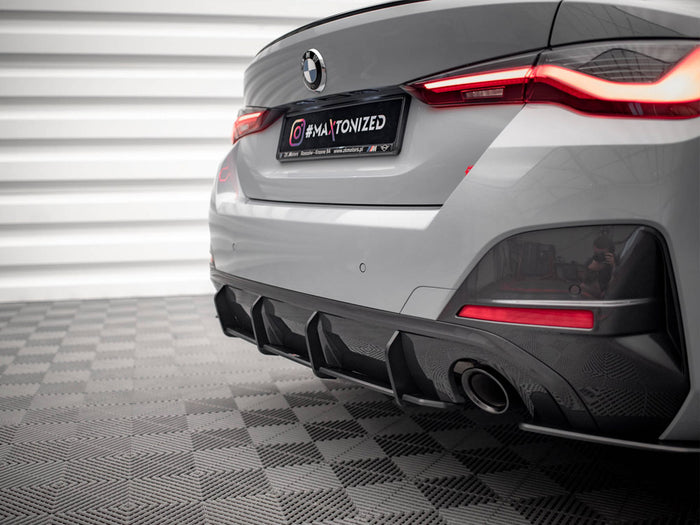 BMW 4 Gran Coupe M-Pack G26 Street PRO Rear Diffuser - Maxton Design