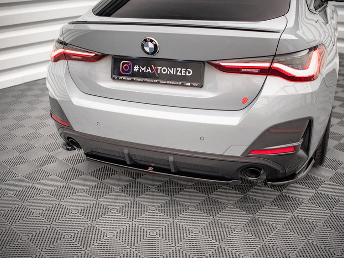 BMW 4 Gran Coupe M-Pack G26 Central Rear Splitter - Maxton Design
