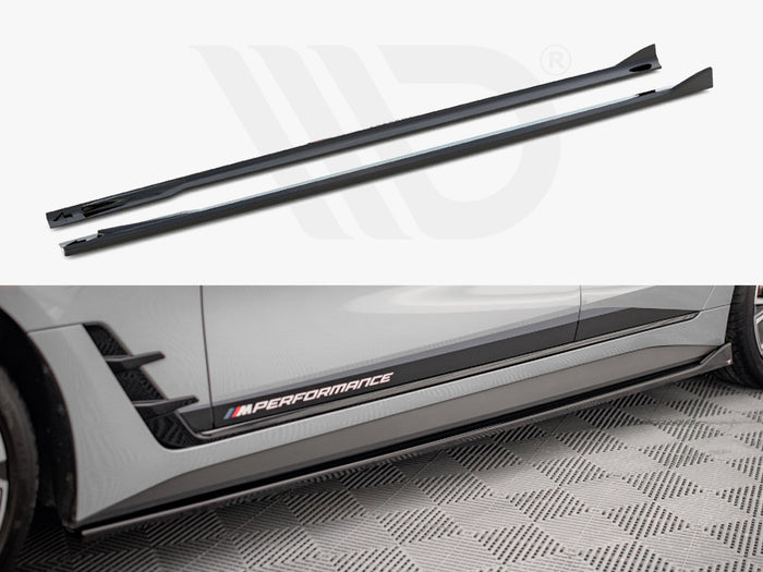 BMW 4 Gran Coupe M-Pack G26 Side Skirts Diffusers V.2 - Maxton Design