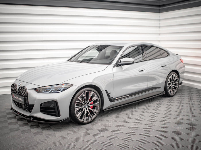 BMW 4 Gran Coupe M-Pack G26 Side Skirts Diffusers V.2 - Maxton Design