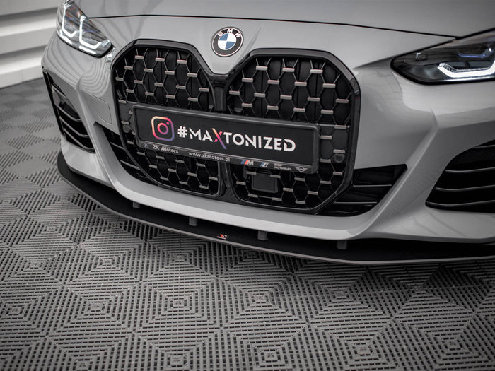 BMW 4 Gran Coupe M-Pack G26 Street PRO Front Splitter - Maxton Design