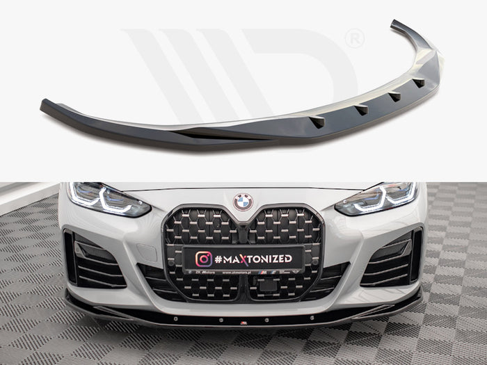 BMW 4 Gran Coupe M-Pack G26 Front Splitter V.3 - Maxton Design