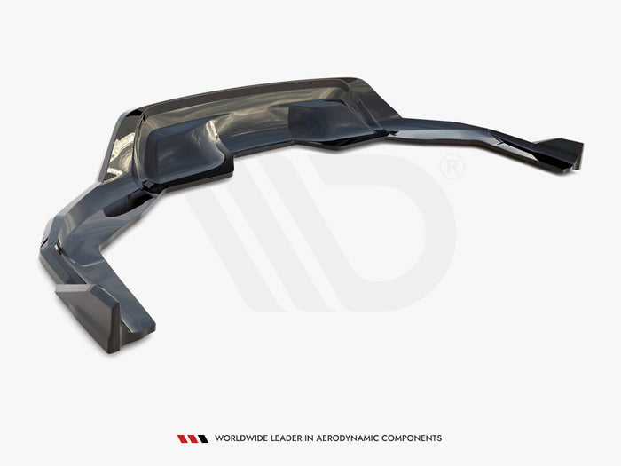 BMW X6 M Sport F16 Central Rear Splitter - Maxton Design