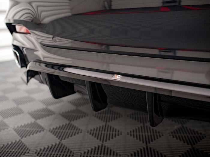 BMW X6 M Sport F16 Central Rear Splitter - Maxton Design