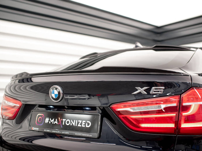 BMW X6 M Sport F16 Spoiler CAP - Maxton Design