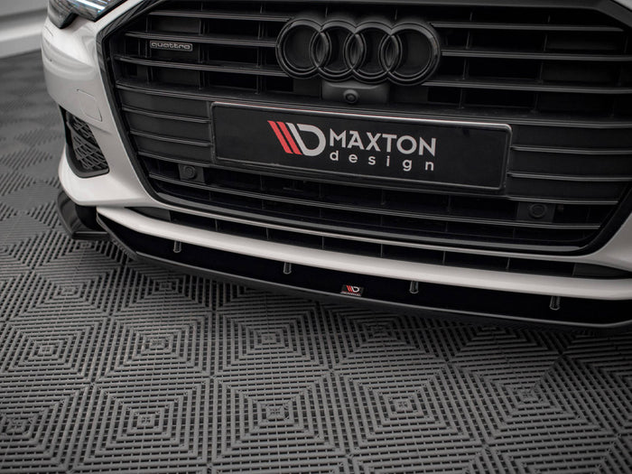 Audi A6 C8 Front Splitter V.1 - Maxton Design