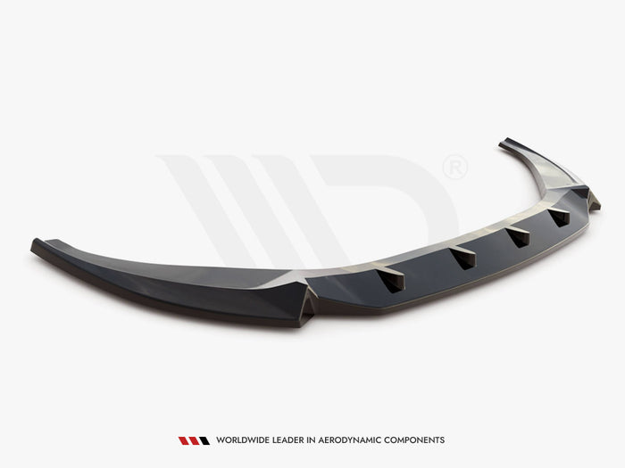 Audi A6 C8 Front Splitter V.2 - Maxton Design