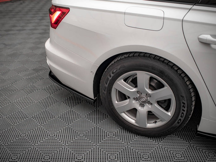 Audi A6 C8 Central Rear Splitter - Maxton Design