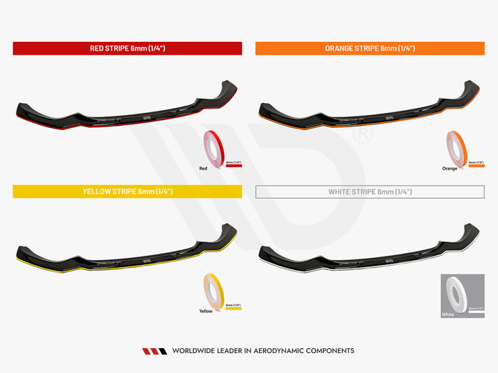 Audi A6 C8 Central Rear Splitter - Maxton Design