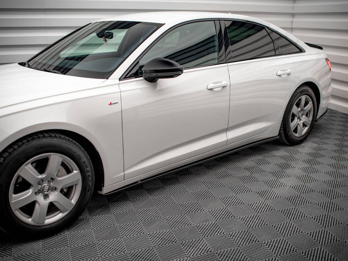 Audi A6 C8 Side Skirts Diffusers - Maxton Design