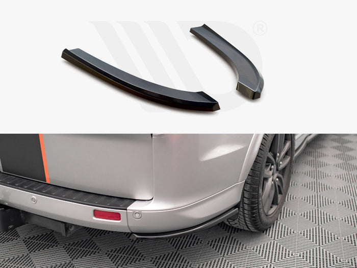 Ford Transit Custom ST-Line Mk1 Facelift Rear Side Splitters - Maxton Design