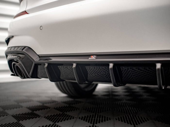 BMW 3 M-Pack G20 / G21 Rear Valance - Maxton Design (Fits car with towbar)