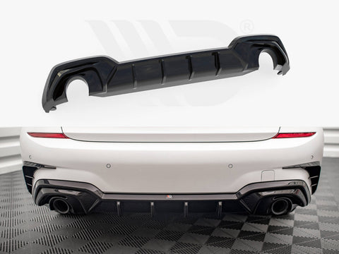 BMW 3 M-Pack G20 / G21 Rear Valance - Maxton Design (Fits car with towbar)