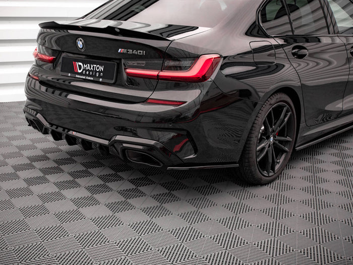 BMW 3 M-Pack G20 / G21 Rear Side Splitters V.3 - Maxton Design