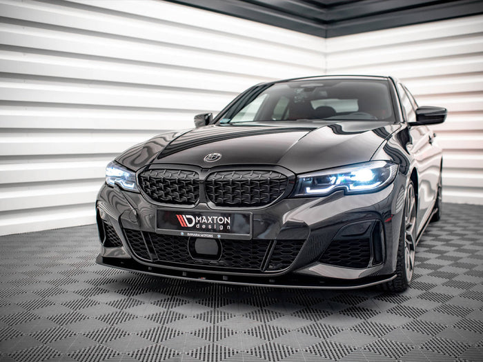 BMW 3 M-Pack G20 / G21 Street PRO Front Splitter - Maxton Design