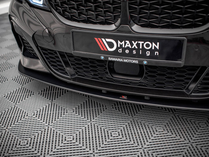 BMW 3 M-Pack G20 / G21 Street PRO Front Splitter - Maxton Design