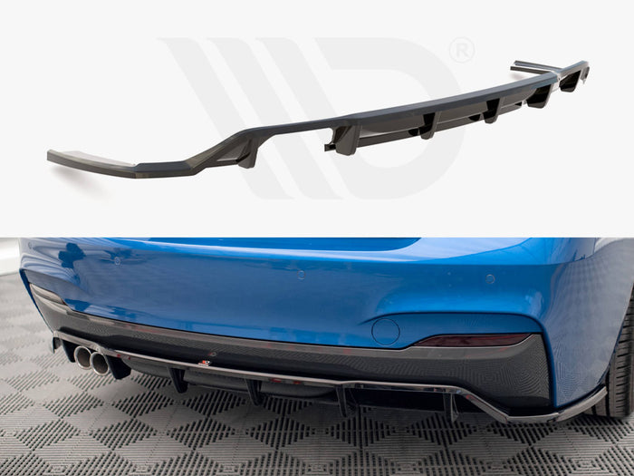 BMW 2 M-Pack F22 Central Rear Splitter - Maxton Design